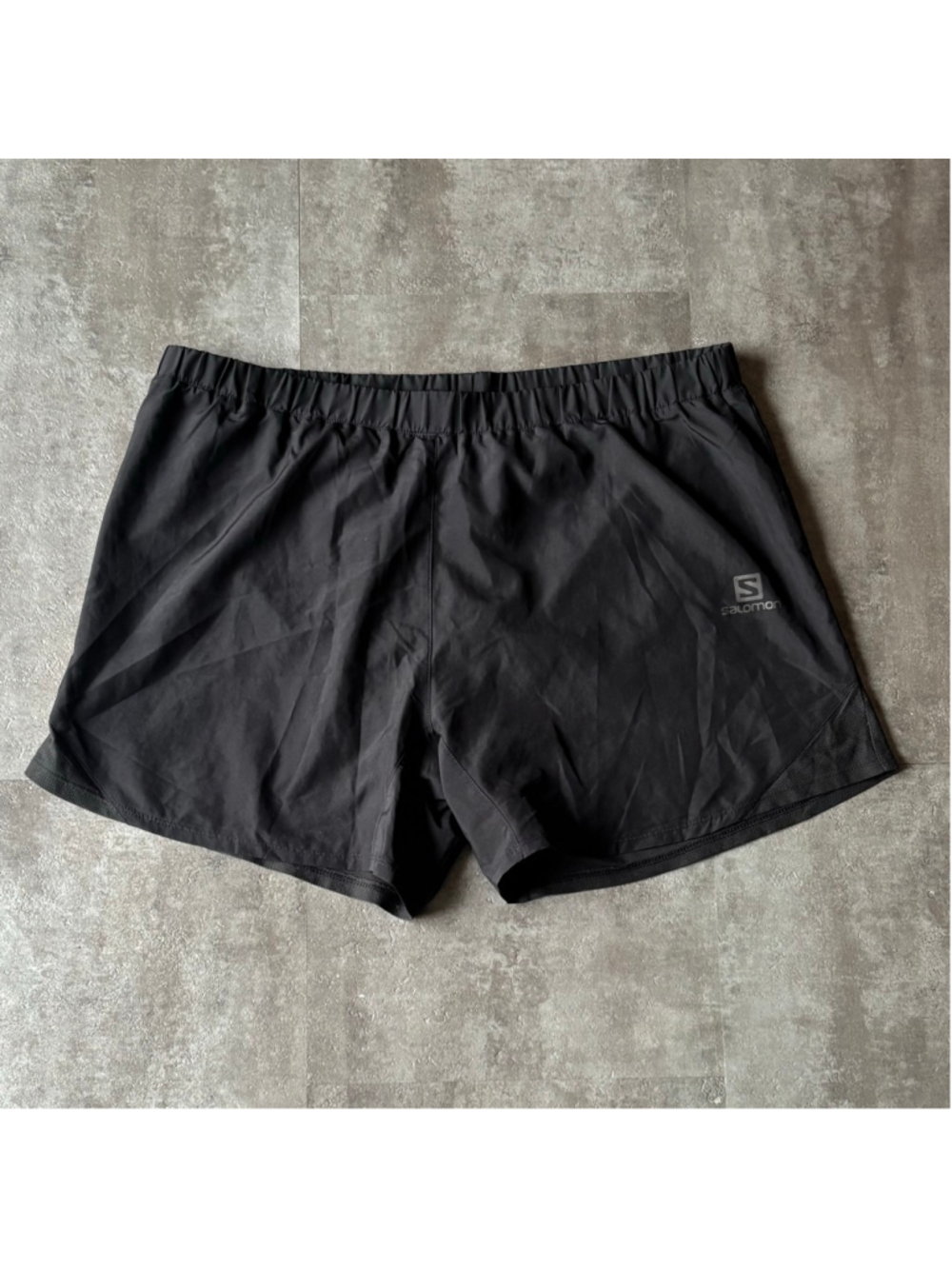 Salomon Athletic Shorts Mens Large Black